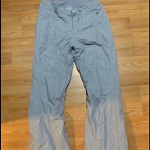 Columbia snow pants light grey